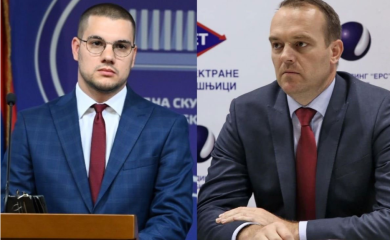 Potukli se poslanici Ilija Tamindžija i Đorđe Vučinić (VIDEO)