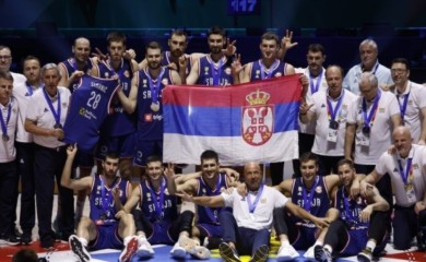 FIBA rang lista: Srbija peta selekcija svijeta