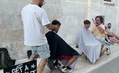 Frizer o kazni za šišanje na ulici: Radio sam ovo po cijelome svijetu, samo me u Splitu "klepilo"