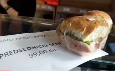 "Predsednički sendvič" u pekari ide kao alva