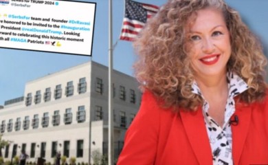 OLGA RAVASI UMJESTO MAJKLA MARFIJA Predsjednica organizacije „Srbi za Trampa“ kandidat za novog ambasadora SAD u BiH