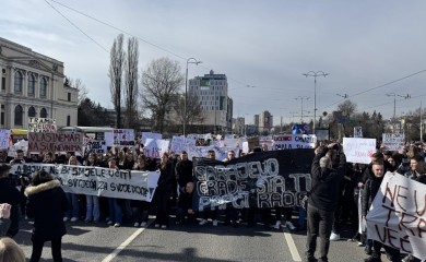 Nastavak protesta u Sarajevu zbog tramvajske nesreće
