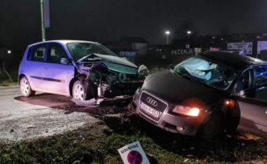 Težak sudar kod Živinica, povrijeđene tri osobe