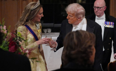 Čitač s usana otkrio šta je Donald Tramp rekao Kejt Midlton tokom službene posjete Velikoj Britaniji