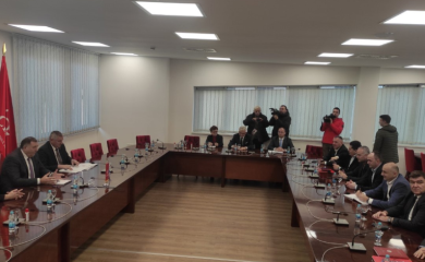 U prostorijama SNSD-a: Sastanak stranaka članica vladajuće koalicije