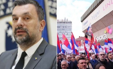 Konaković: Još jednom cijeli svijet vidio sliku negatora genocida uz podršku Srbije