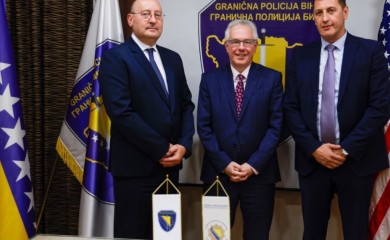 Marfi u posjeti Graničnoj policiji: Razgovarano o bezbjednosnoj situaciji i nastavku saradnje