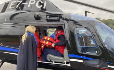 Pacijenti helikopterom prebačeni u UKC RS