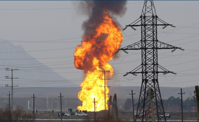 Ugašen požar na gasovodu u Rusiji