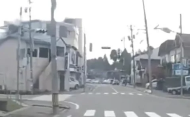 Zastrašujući snimak zemljotresa jačine 7,4 stepena u Japanu