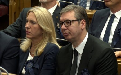 Cvijanovićeva i Vučić prisustvovali inauguraciji Milatovića