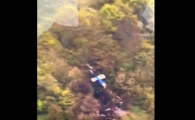 Objavili snimke mjesta pada helikoptera s iranskim predsjednikom (VIDEO)