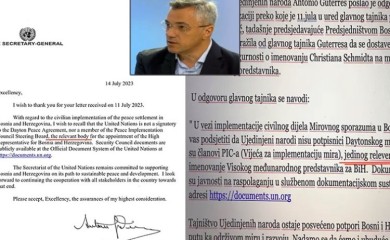 Tadić: Iz Njujorka stigao falsifikat, dopisana riječ “jedinog”