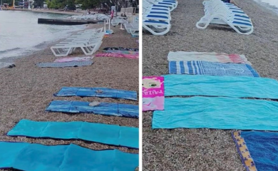 Fotografisala plažu u Makarskoj: Da li je i vama ovo jadno?
