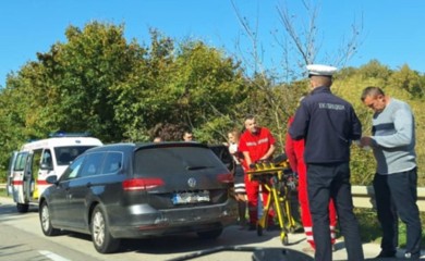Sudar kod Banjaluke, Hitna odvezla povrijeđenu osobu