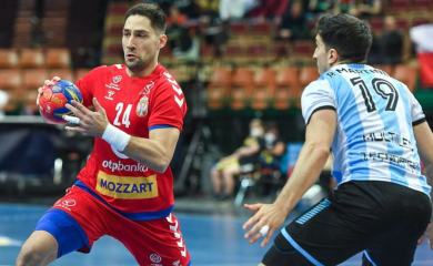 Tinja nada: Rukometaši Srbije savladali Argentinu