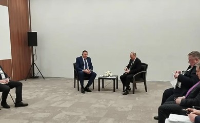 Dodik se sastao sa Putinom (VIDEO)
