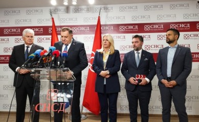 Sastanak delegacija SNSD-a i HDZ-a BiH u Banjaluci
