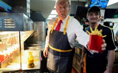 Tramp spremao i služio pomfrit u Mekdonaldsu (FOTO)