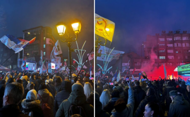 “Ili oni ili mi”: Veliki protest studenata u blokadi u Novom Pazaru