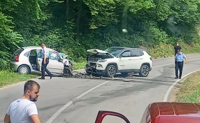 Detalji stravične nesreće kod Milića: Prešao u suprotnu traku i uletio u smrt