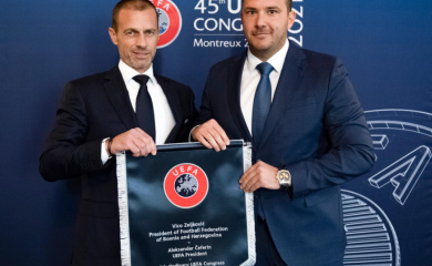 Vico Zeljković dobio priznanje od UEFA
