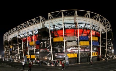 Stadion 974 u Katru je jedinstvena fudbalska arena
