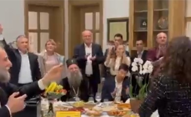 Nole proslavio Aranđelovdan, video na tviteru pokrenuo lavinu komentara