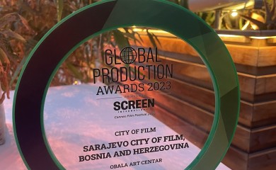 Kan: Sarajevo dobitnik nagrade Global Production u kategoriji "Grad filma"