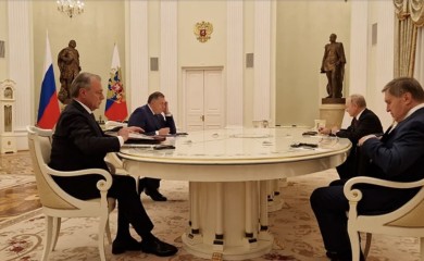 Dodik se sastao Putinom (VIDEO)
