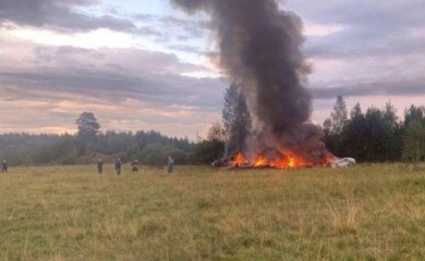 Avion u kom je vjerovatno bio Prigožin, naglo pao sa 8.800 metara