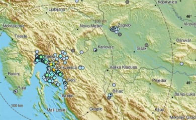 Područje Rijeke pogodio yemljotres, osjetio se i u BiH