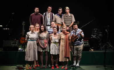 Predstava "Šine" Narodnog pozorišta RS u takmičarskom programu Sterijinog pozorja