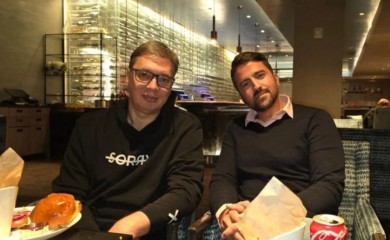 Vučić sa Tipsarevićem pobjeđuje nervozu: Osim što smo sa hamburgerima i krompirima poradili na zdravlju…