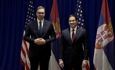 Vučić sa Markom Rubiom o jačanju političkog dijaloga i rјešavanju pitanja američkih tarifa
