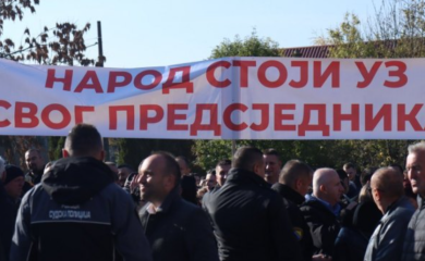 Miting podrške predsjedniku i institucijama Srpske ispred Narodne skupštine