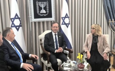 Dodik i Trišić Babić se sastali sa izraelskim predsjednikom: Hercog upoznat sa situacijom u Srpskoj i našim prijateljstvom sa Izraelom