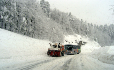 Obustavljen saobraćaj iz Dalmacije prema unutrašnjosti