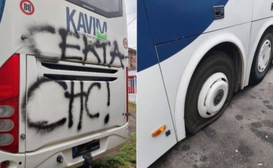 Prevoznik iz Čačka otkazao sve linije zbog Vučićevog skupa, pa im tokom noći probušene gume na autobusima