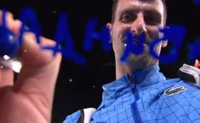 Novak nakon pobjede na kameri ćirilicom napisao poruku