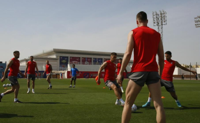 Orlovi na posljednjem treningu pred sutrašnji meč protiv Kameruna