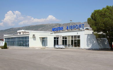 Ogroman pad broja putnika na aerodromu u Mostaru