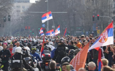 PROTEST STUDENATA U BLOKADI Skup "Vidimo se na Vidovdan" danas na Slaviji, nadležni pozivaju na suzdržavanje od nasilja