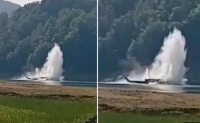 Objavljen video pada helikoptera Oružanih snaga BiH (VIDEO)