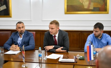 Stanivuković sa rukovodstvom BK „Slavija“: Grad spreman da pruži podršku