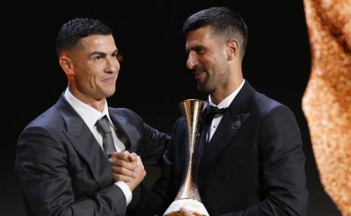 Đoković najbolji sportista godine prema "Gloub soker", Ronaldo uručio nagradu