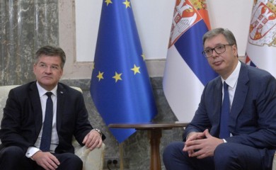 Vučić poslije sastanka sa Lajčakom: Veoma sam zabrinut zbog događaja na Kosovu