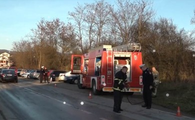 Prvi snimci sa mjesta pada aviona u Prijedoru VIDEO