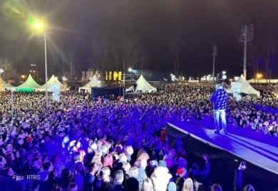 Banjaluka na spektakularan način ušla u Novu godinu