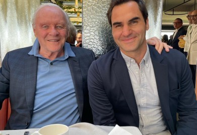 Federer i Entoni Hopkins zapalili internet